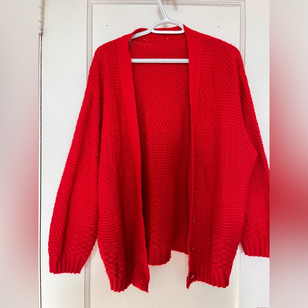 Vintage Oversized Cardigan